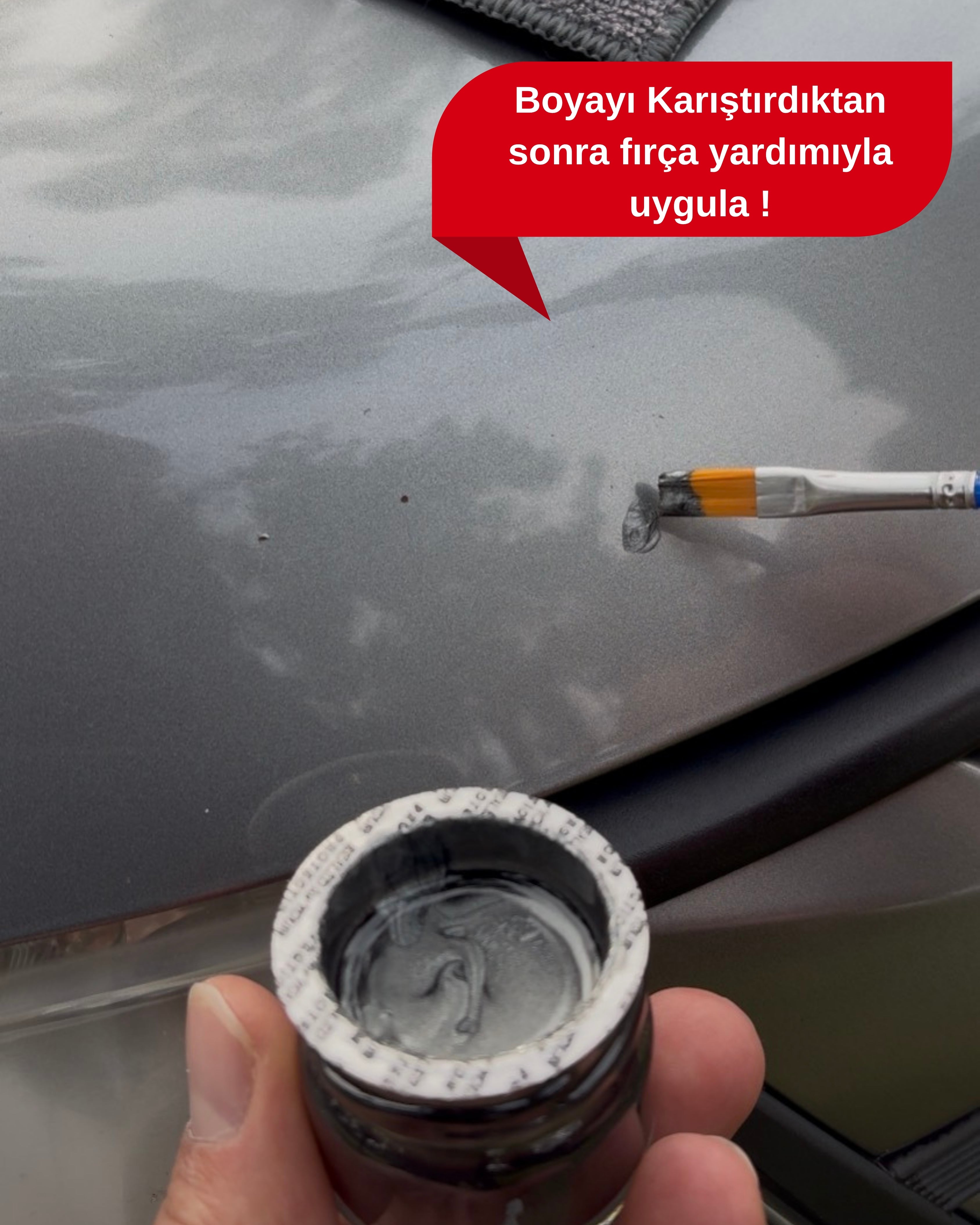 Colorix® Araç Rötuş Boya Seti – Boya Koduna Özel Çizik Onarım Seti