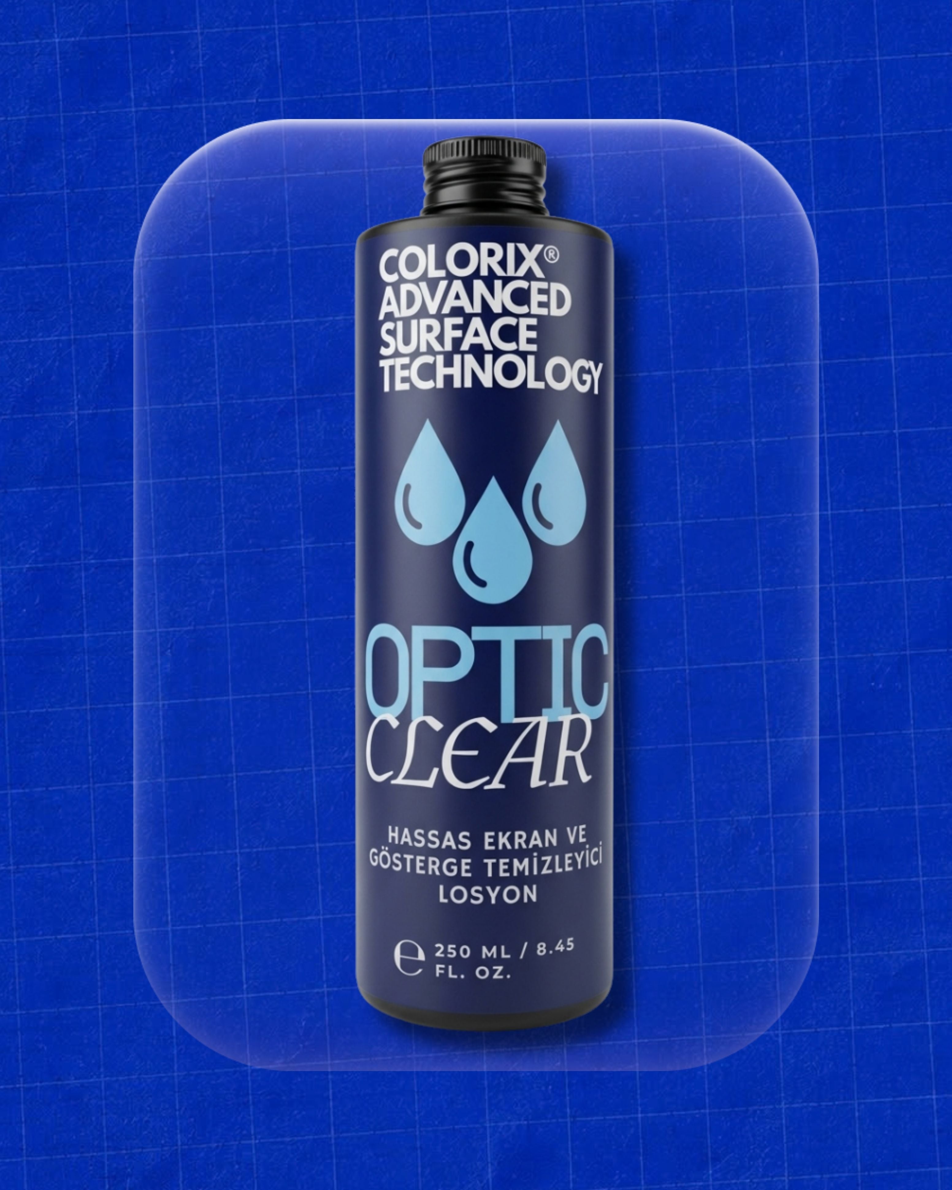 OPTIC CLEAR Hassas Ekran ve Gösterge Temizleyici Losyon